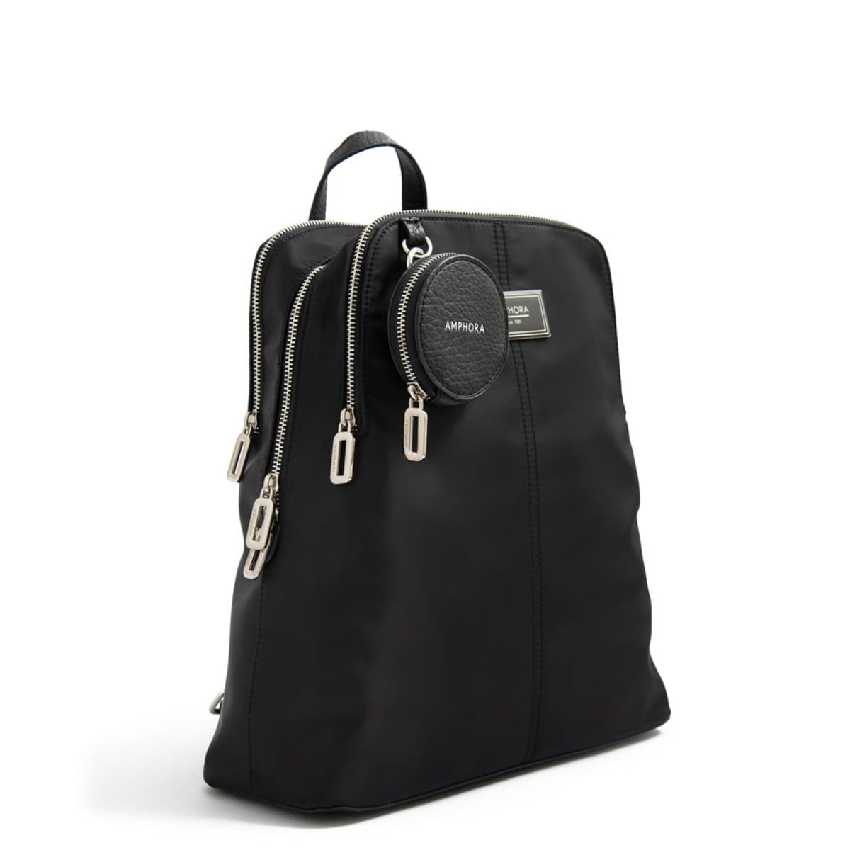 AMPHORA - Mochila girard mediana negro especial