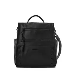 AMPHORA - Mochila jazmin mediana negro