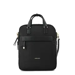 AMPHORA - Mochila porta notebook grande micaela negro