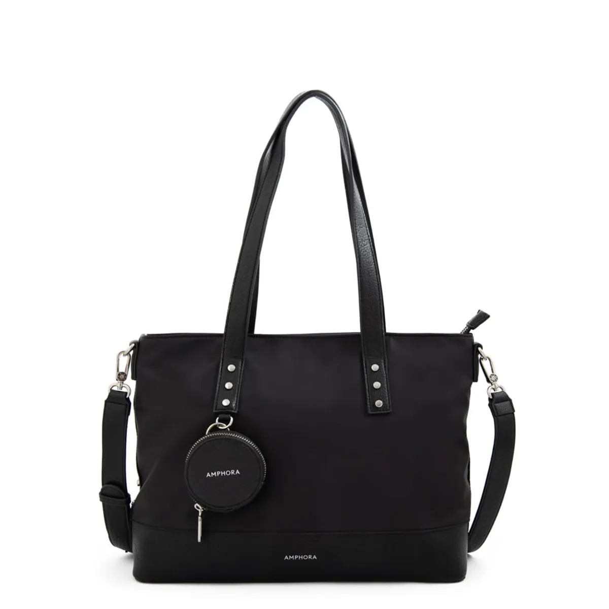 AMPHORA - Cartera tote porta notebook meyer grande negro especial