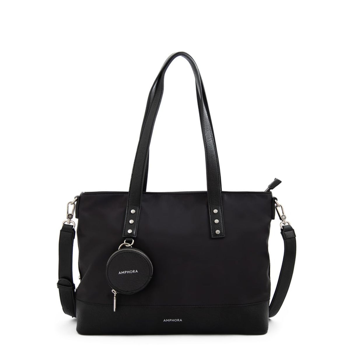 AMPHORA - Cartera tote porta notebook meyer grande negro especial