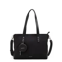 AMPHORA - Cartera tote porta notebook meyer Negro especial