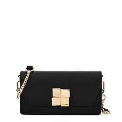 AMPHORA - Cartera bandolera pequeña hera negro