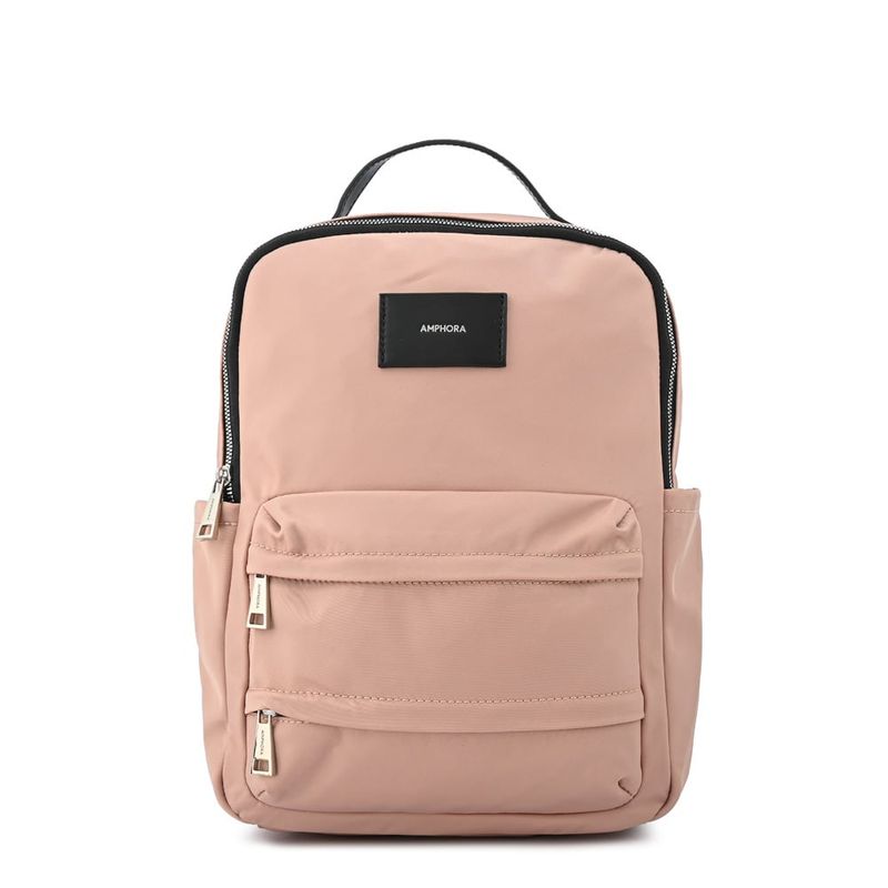 AMPHORA - Mochila grande madison rosa viejo