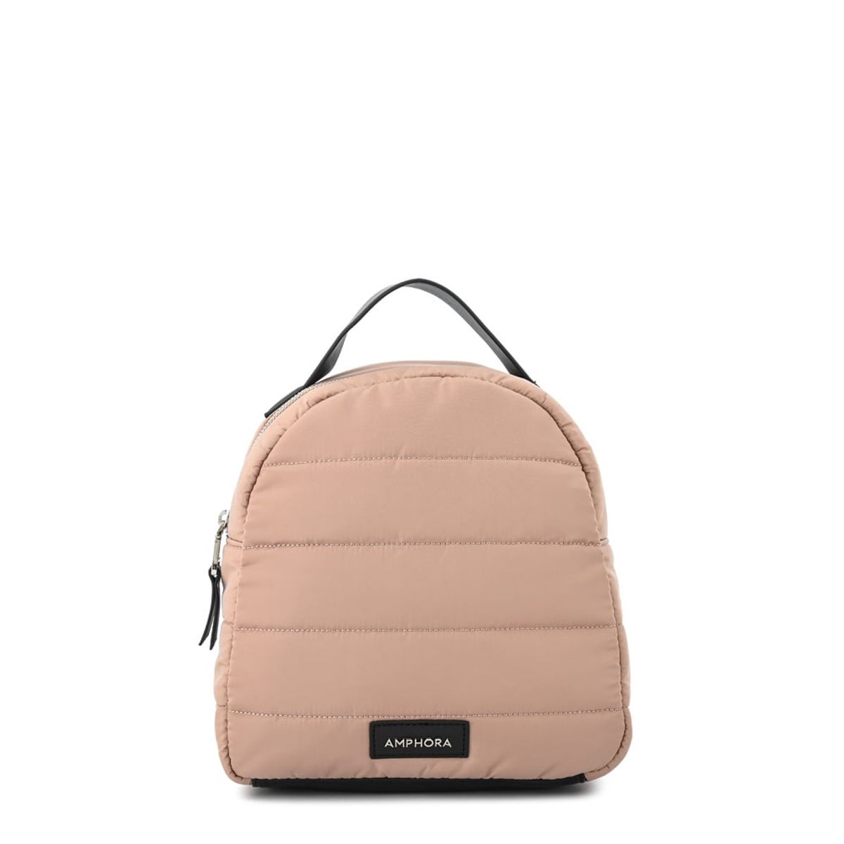 AMPHORA - Mochila leandre mediana rosa viejo