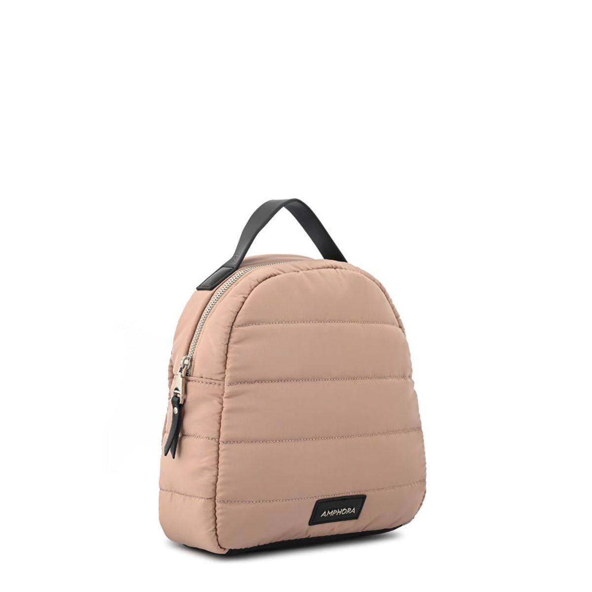 AMPHORA - Mochila leandre mediana rosa viejo