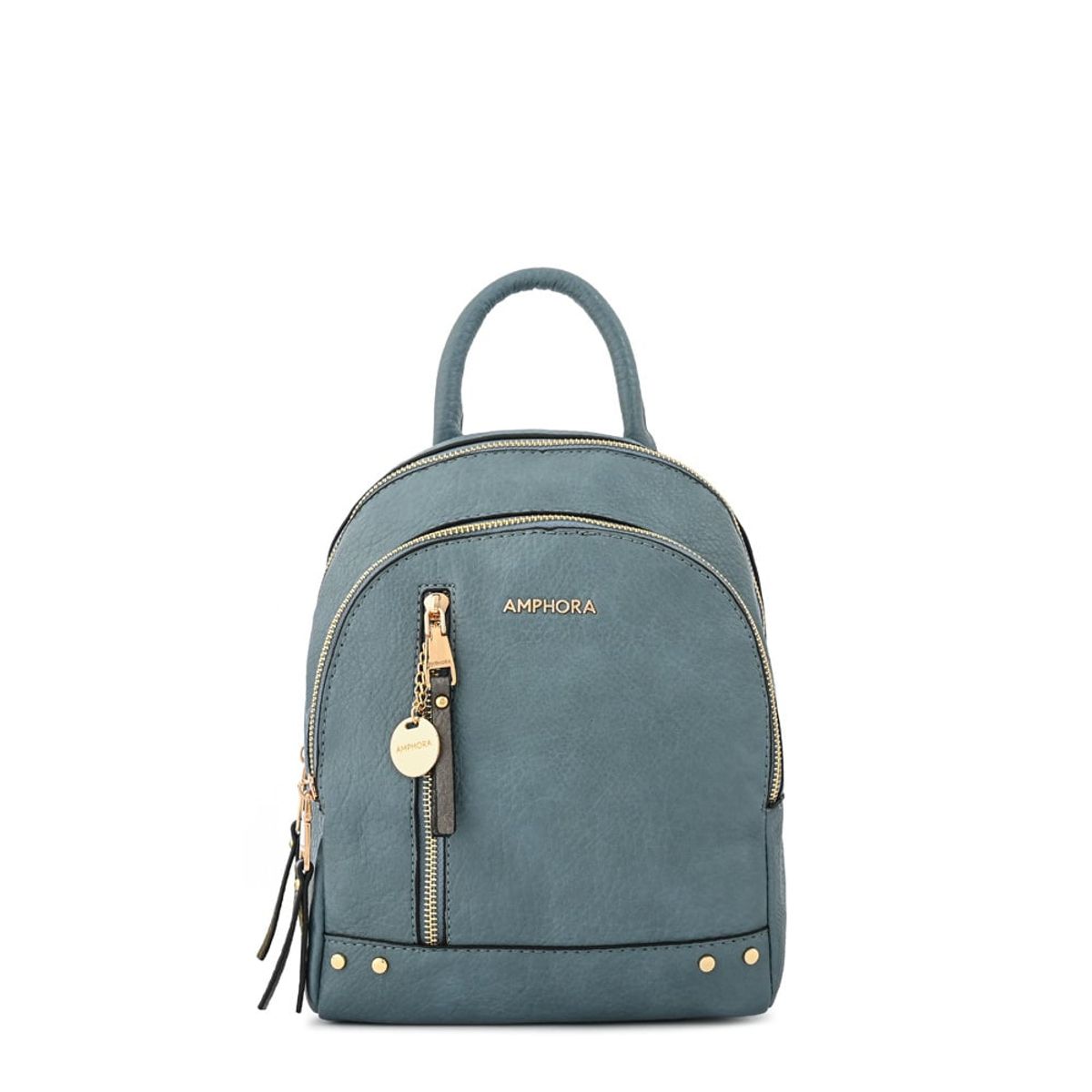 AMPHORA - Mochila pequeña catriel denim