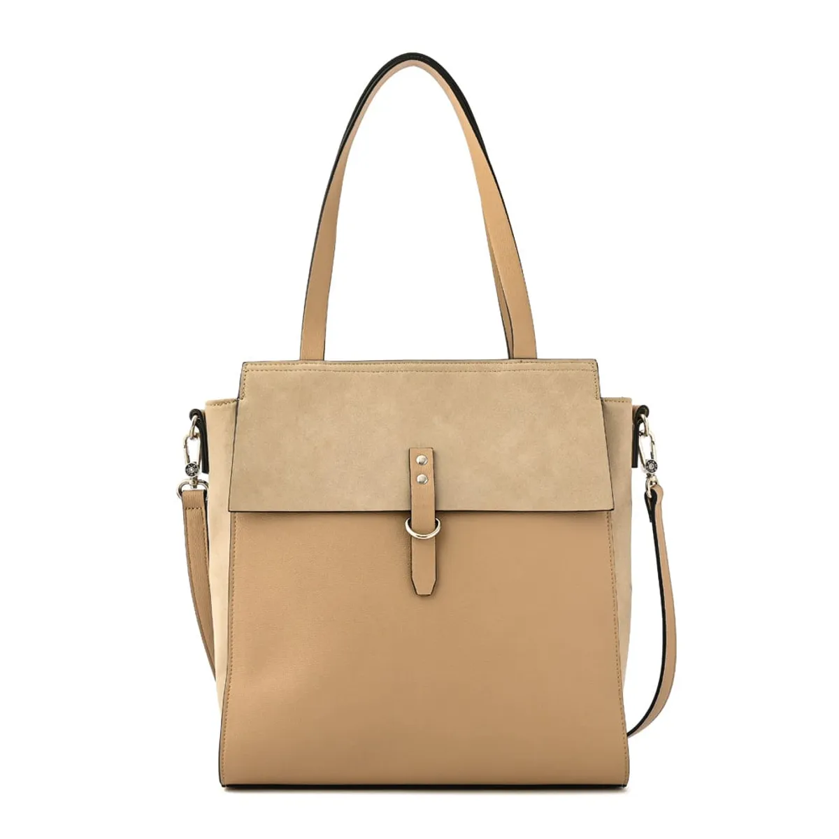 AMPHORA - Cartera tote isidora grande beige