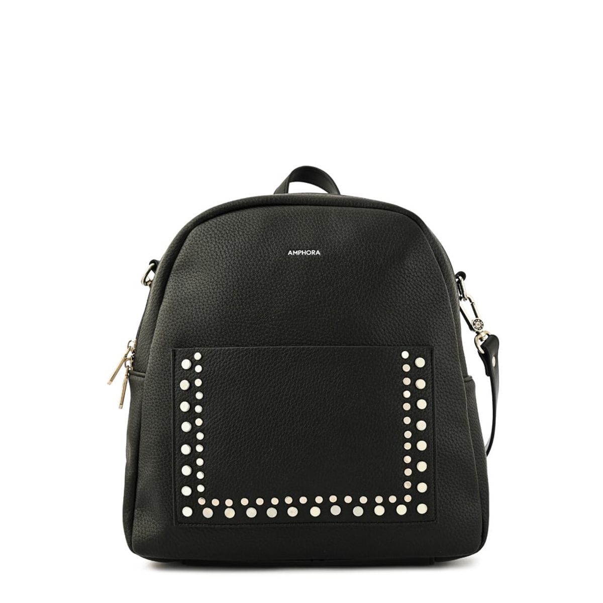 AMPHORA - Mochila nely mediana negro