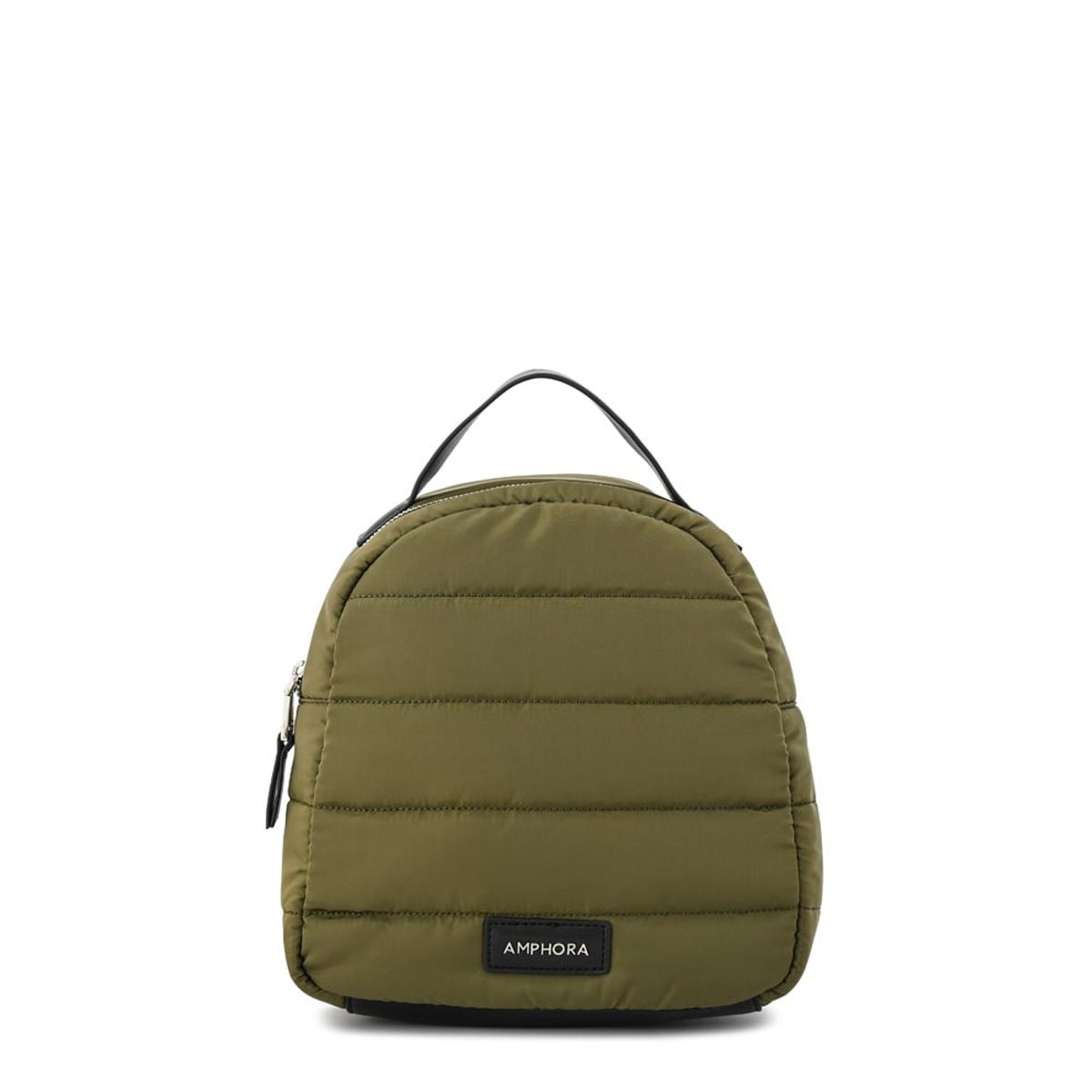 AMPHORA - Mochila mediana leandre verde oliva