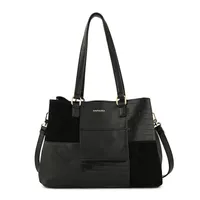 Cartera tote tres divisiones daranita grande negro especial