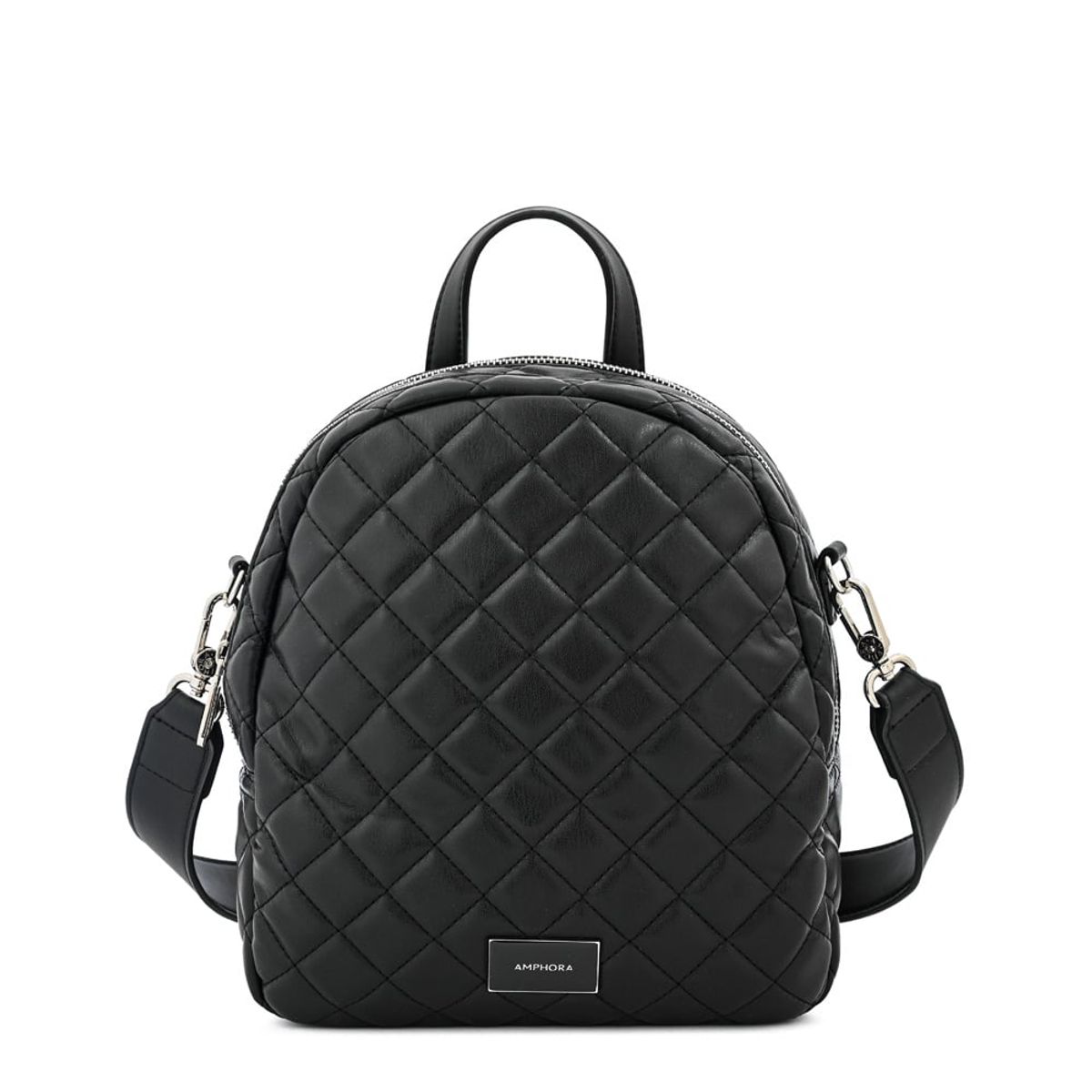 AMPHORA - Mochila bugi mediana negro especial