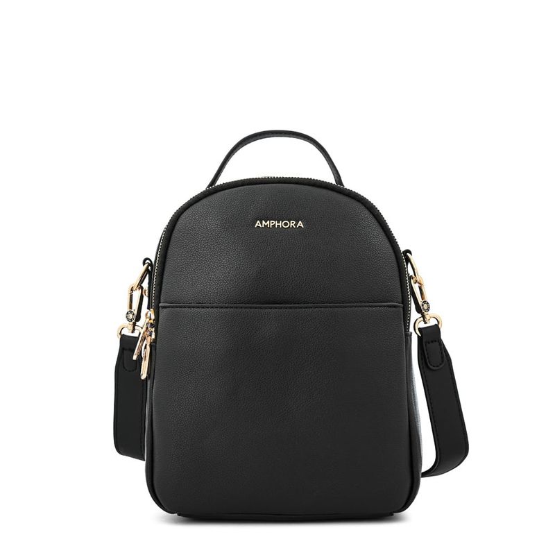 AMPHORA - Mochila mediana mile Negro especial
