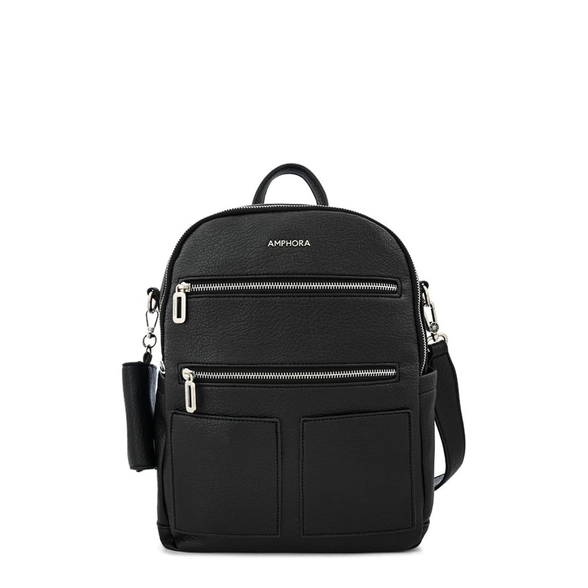AMPHORA - Mochila grande silvia negro
