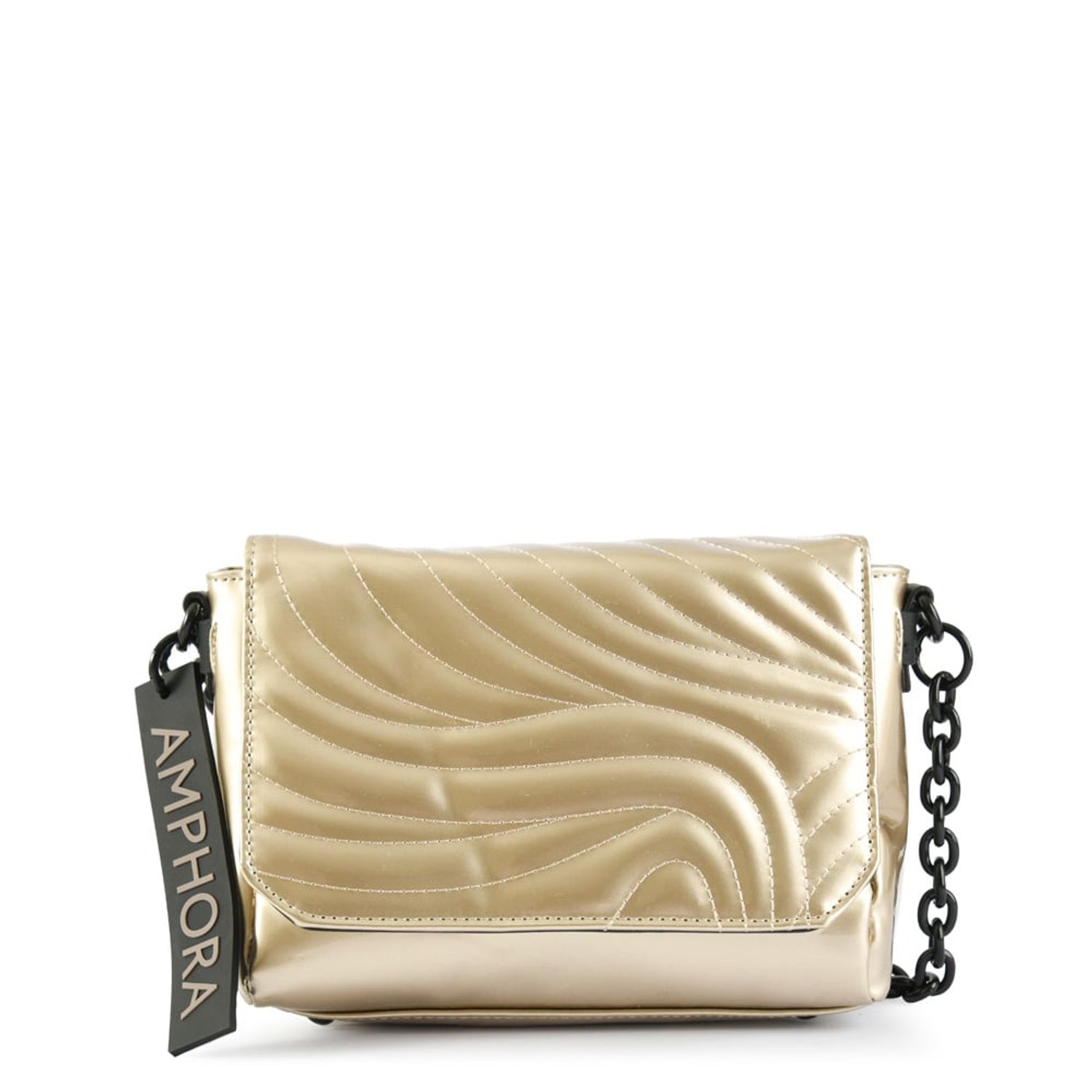 Bazan Cartera Plateada Amphora AMPHORA Cartera Bandolera Mediana