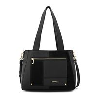 Cartera tote jane grande negro