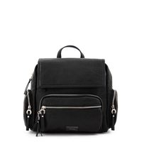 Mochila con tapa mediana harmonie Negro especial