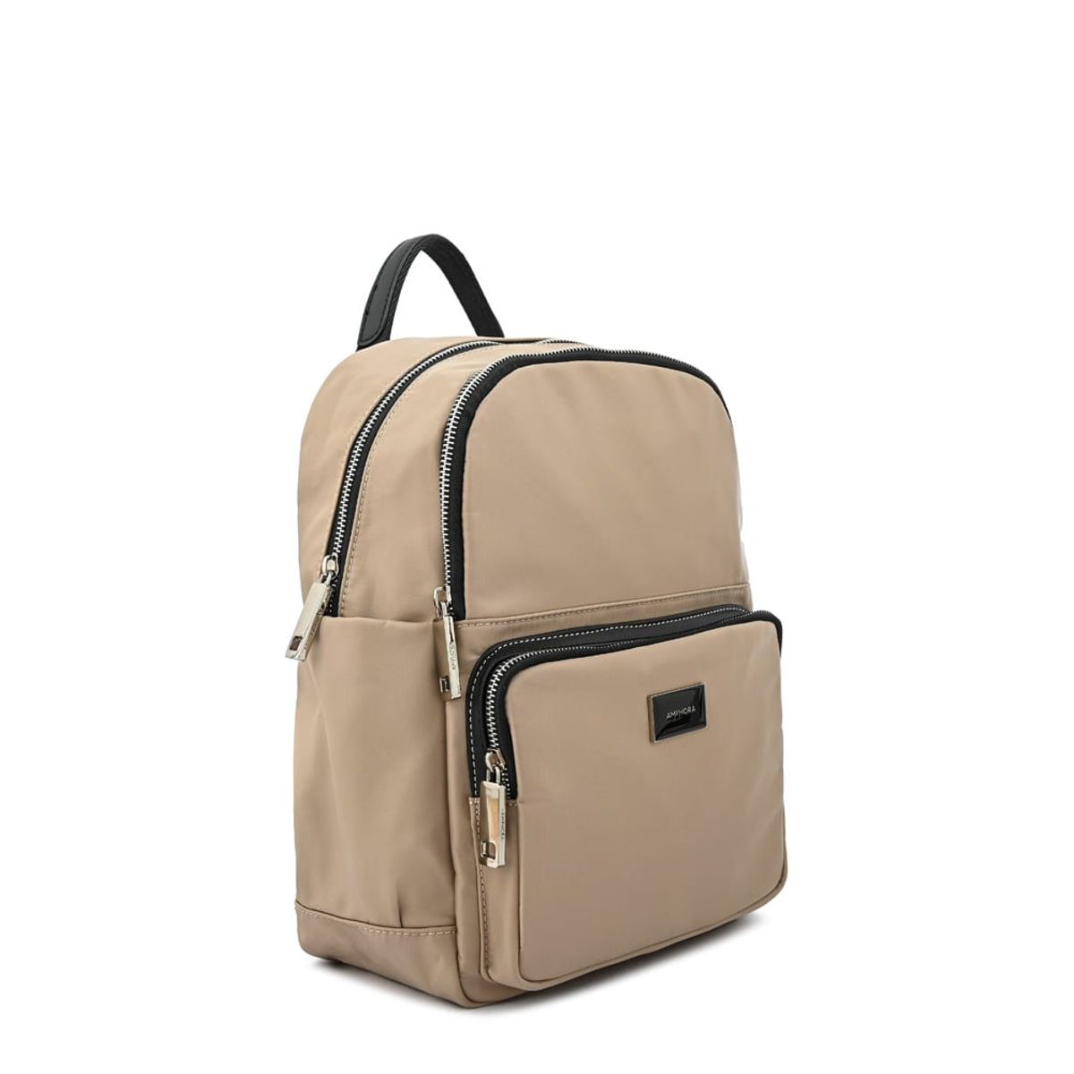 AMPHORA - Mochila brigit grande beige