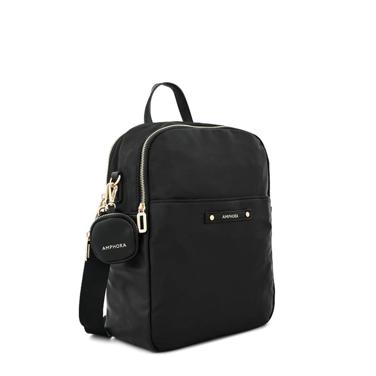AMPHORA - Mochila porta notebook mei mediana negro