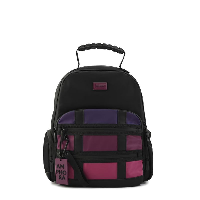 AMPHORA - Mochila grande everest Negro especial