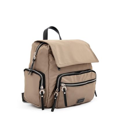 Imagen 2 del producto Mochila con tapa harmonie mediana beige