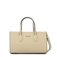 Cartera tote sarai mediana beige
