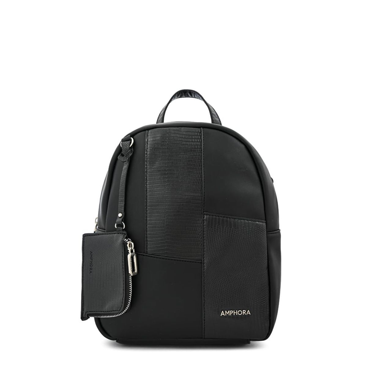 AMPHORA - Mochila mediana lyra Negro especial