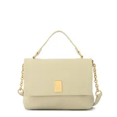 AMPHORA - Cartera bandolera mediana thais blanco crudo
