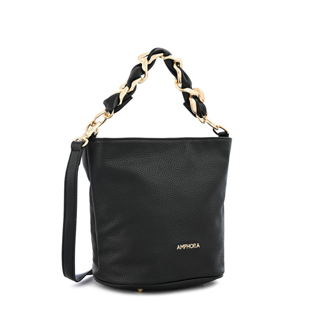 AMPHORA - Cartera bandolera keira pequeña negro especial