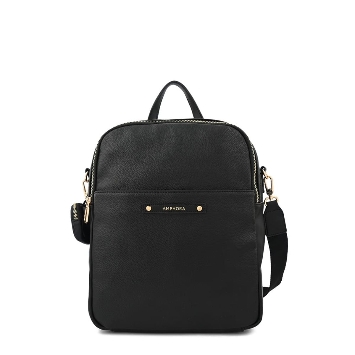 AMPHORA - Mochila porta notebook mei mediana negro especial