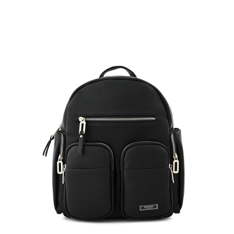 AMPHORA - Mochila grande cler negro