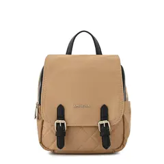 AMPHORA - Mochila mediana joelle beige