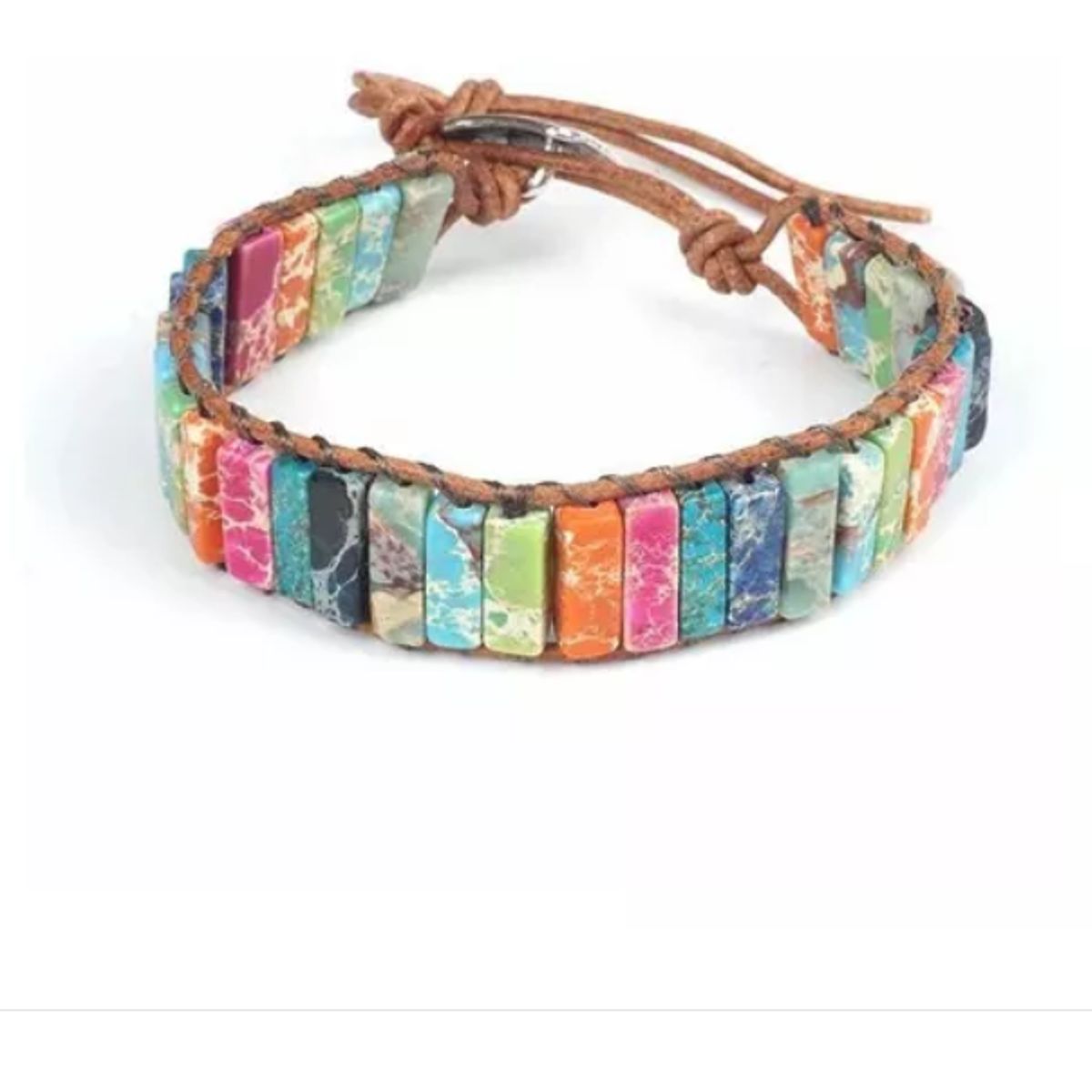 GENERICO - Pulsera Brazalete Piedras Naturales