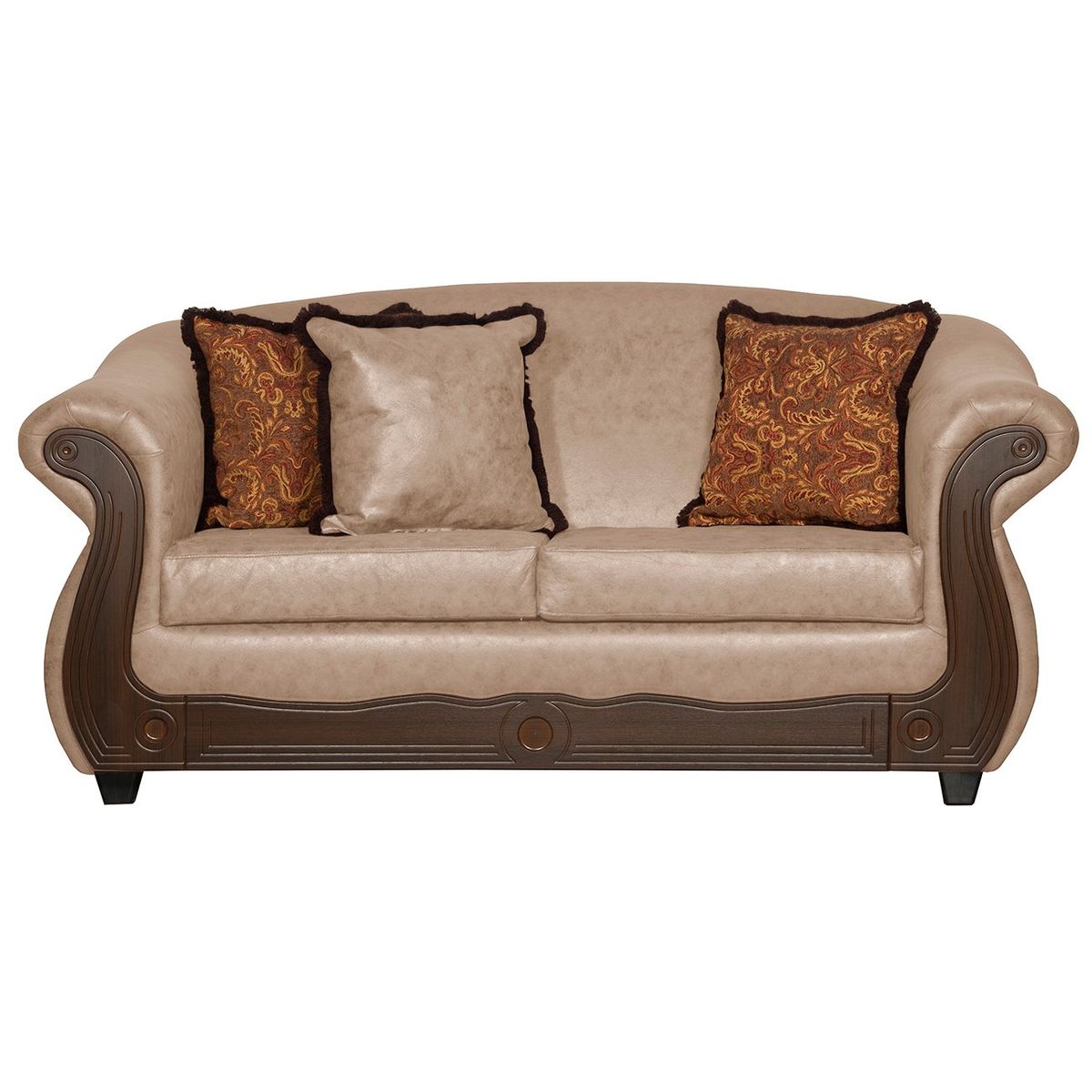 BLACK FACTORY - Sofá 2 Cuerpos Estambul Beige