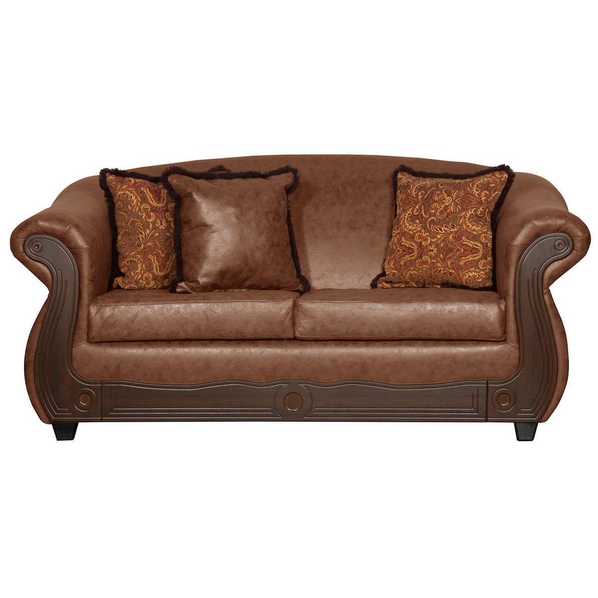 BLACK FACTORY - Sofá 2 Cuerpos Estambul Terracota