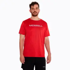 MERRELL - Polera Hombre Whisper Sport Burdeo