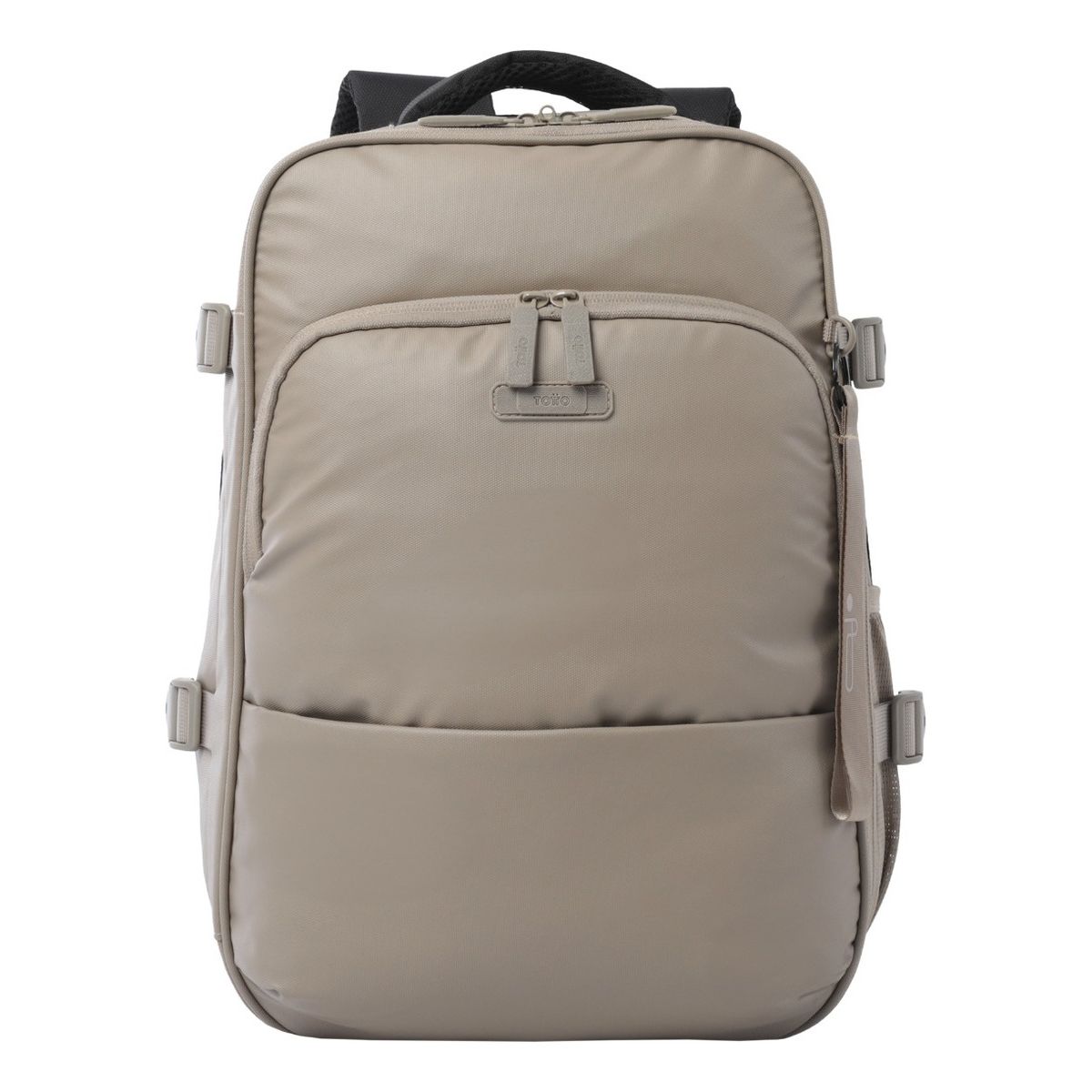 TOTTO - Mochila Totto City M Negra Viaje Cabina Notebook 16