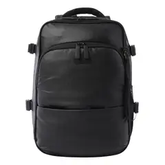 TOTTO - Mochila City M Negra Viaje Cabina Notebook 16