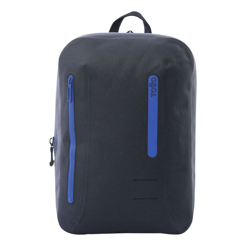 TOTTO - Mochila Totto Seal Mediana Impermeable PC 15 Azul
