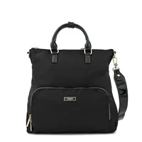 Mochila con compartimientos lauri mediana negro