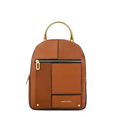 AMPHORA - Mochila mediana jane café medio