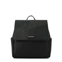 Mochila con tapa amira mediana negro