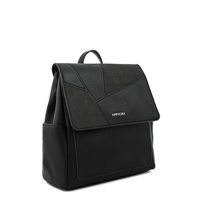 Imagen 2 del producto Mochila con tapa amira mediana negro