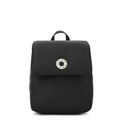 AMPHORA - Mochila con tapa mediana orieta Negro especial