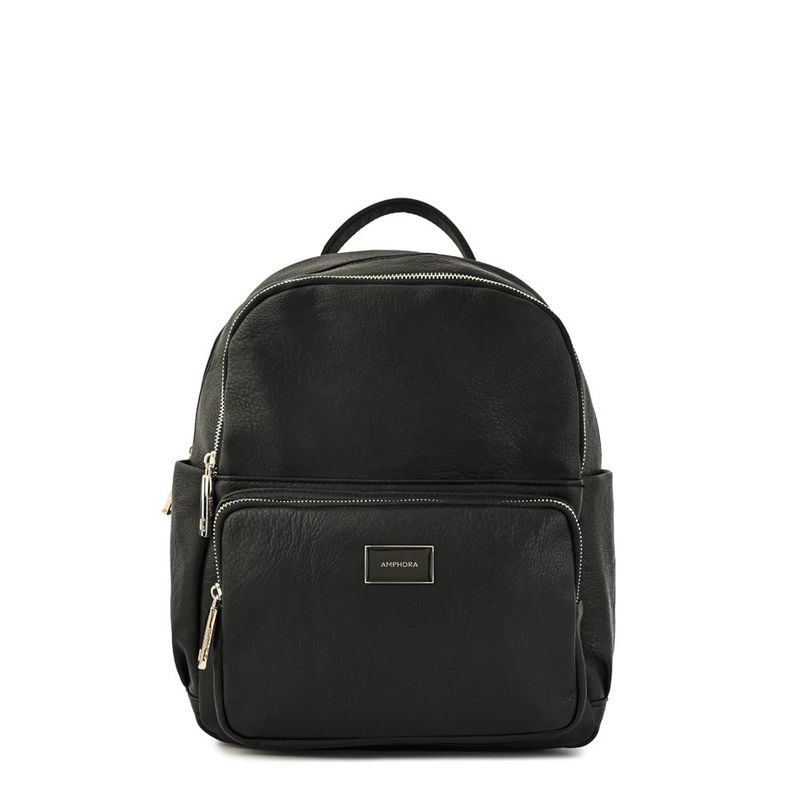 AMPHORA - Mochila grande brigit Negro especial
