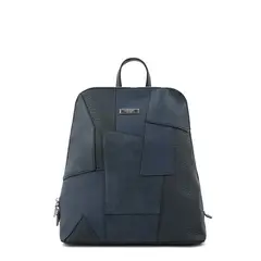 AMPHORA - Mochila mediana cleo azul oscuro