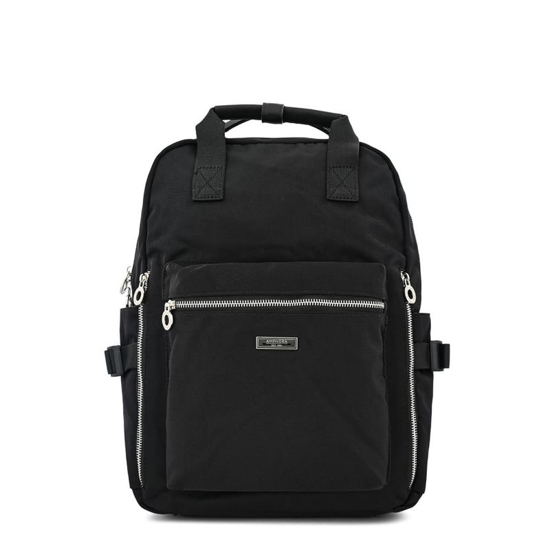 AMPHORA - Mochila porta notebook grande lani negro