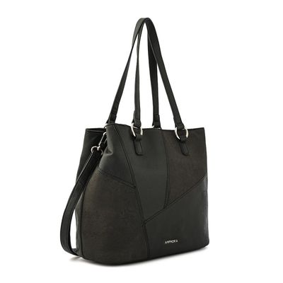 Imagen 2 del producto Cartera tote tres divisiones amira mediana negro