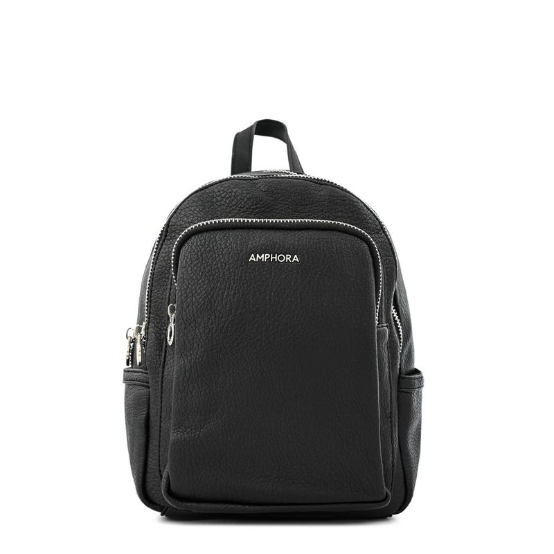 AMPHORA - Mochila mediana karina Negro especial