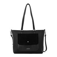Cartera tote becca mediana negro especial